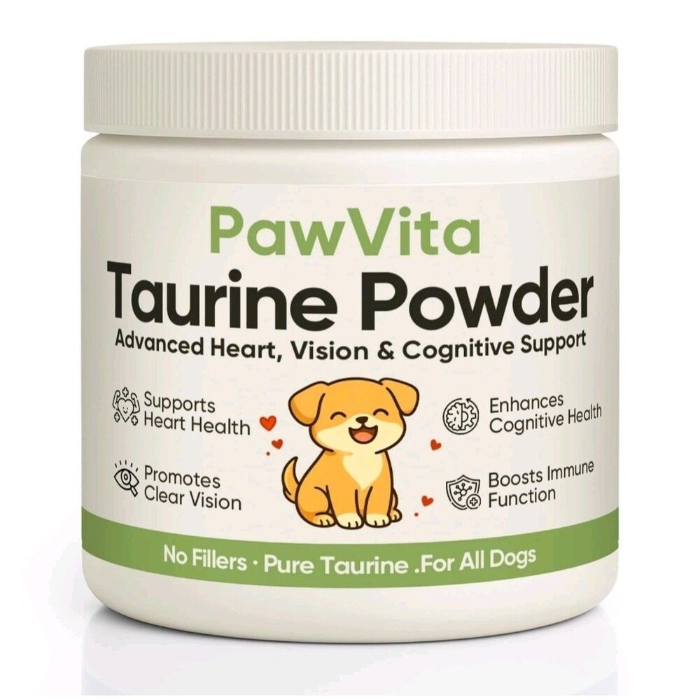 Pawvita Taurine Powder for Dogs - Heart & Vision Support